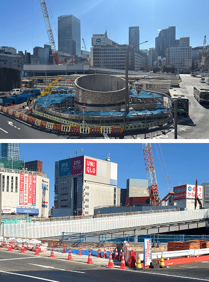 新宿駅西口地区開発計画(土木)
