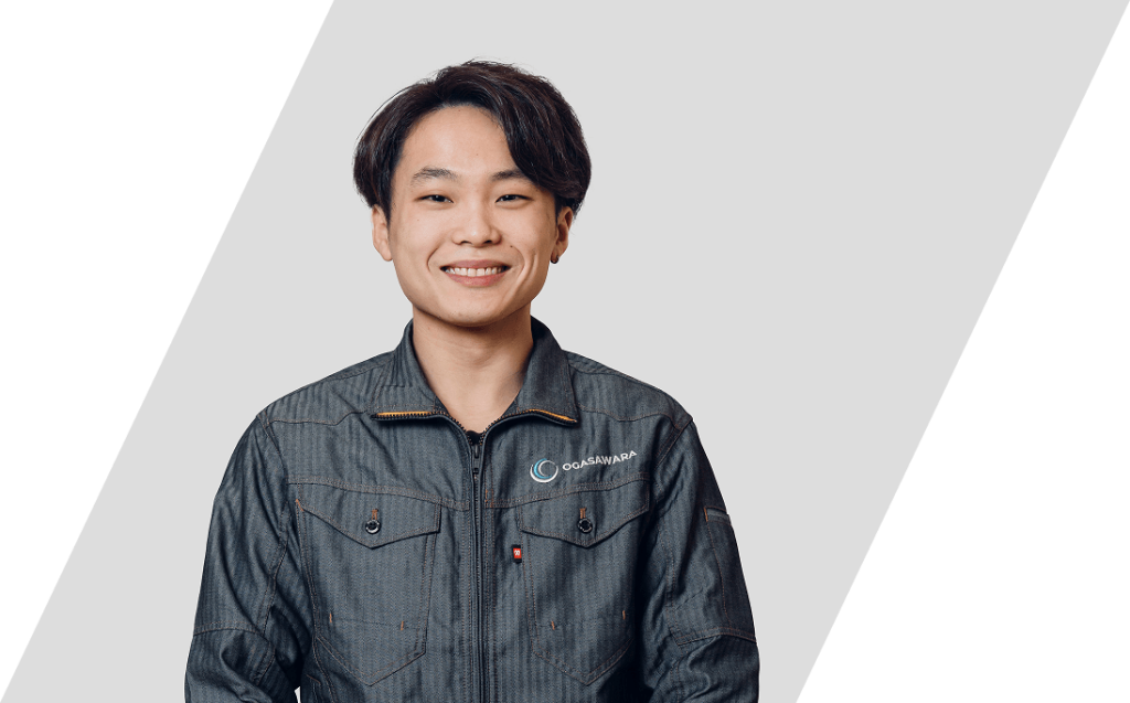先輩からのメッセージ小野侑介（2021年入社）