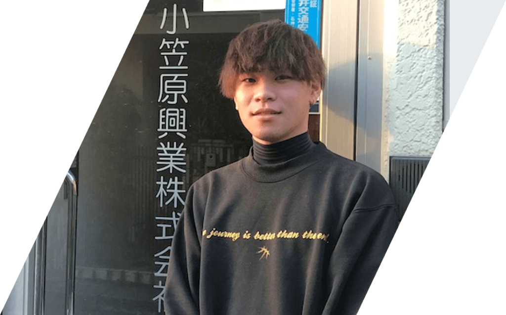 先輩からのメッセージ川崎悠稀（2022年入社）